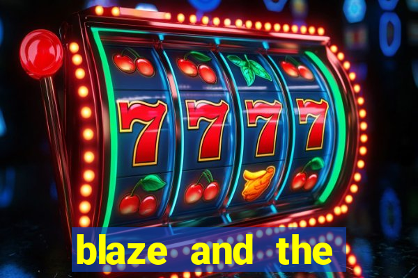 blaze and the monster machines logo font